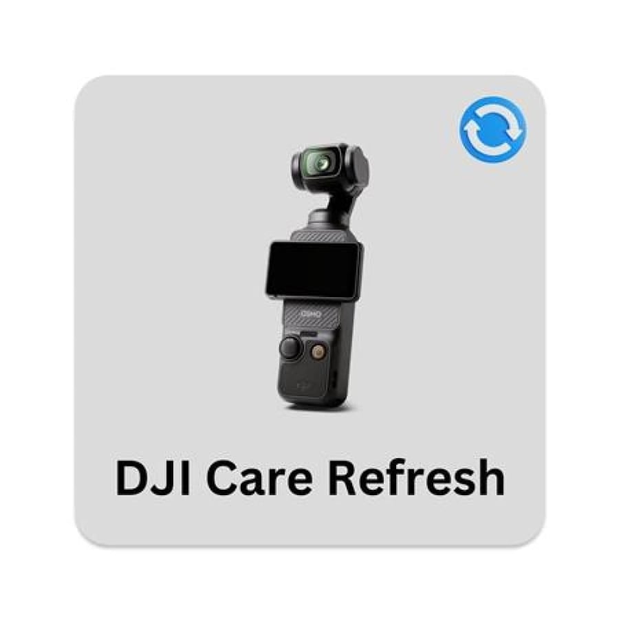 DJI Care Refresh 1-Year Plan for Osmo Pocket 3 Gimbal Camera, Digital Code