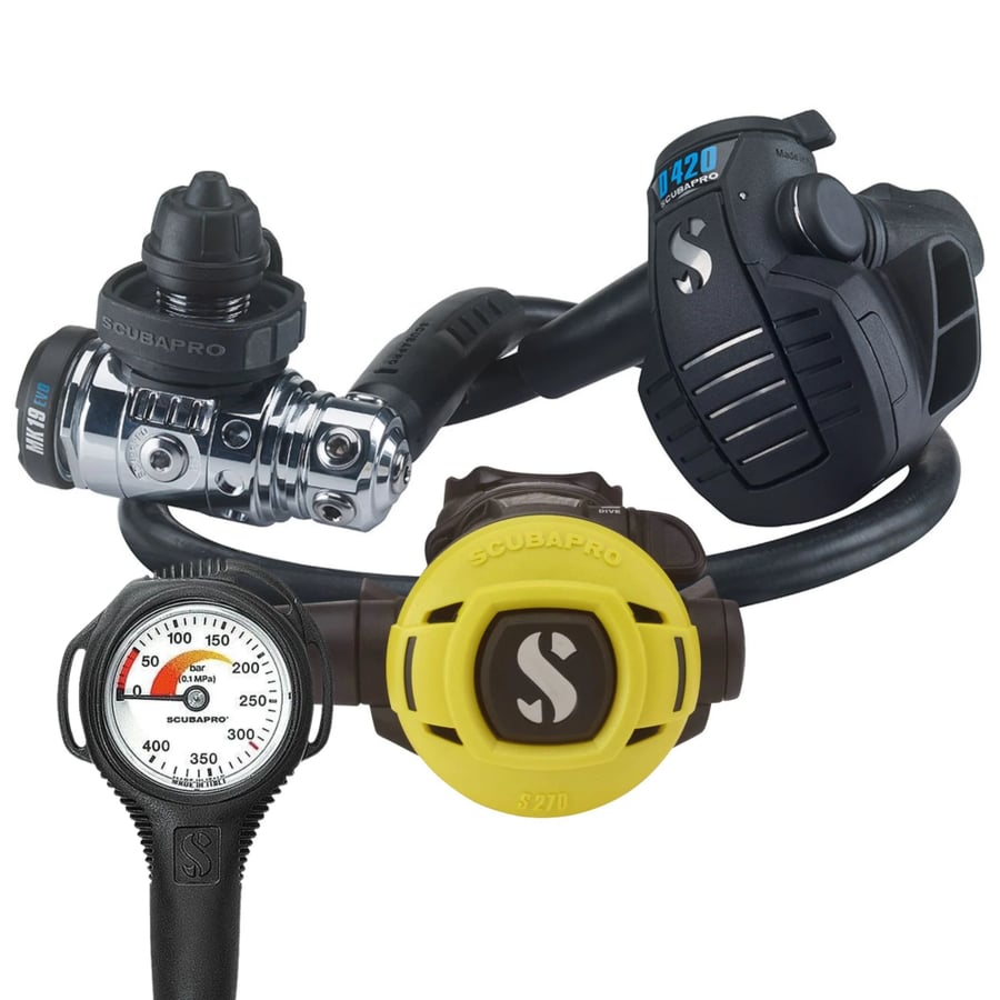 سكوبابرو طقم Mk19 Evo D420 S270 مع اخطبوط