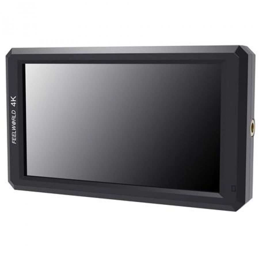 Feelworld F6 5.7" IPS Full HD HDMI On-Camera LED Monitor with 4K Support and Tilt Arm for DSLR and Mirrorless Camera, 1920x1080