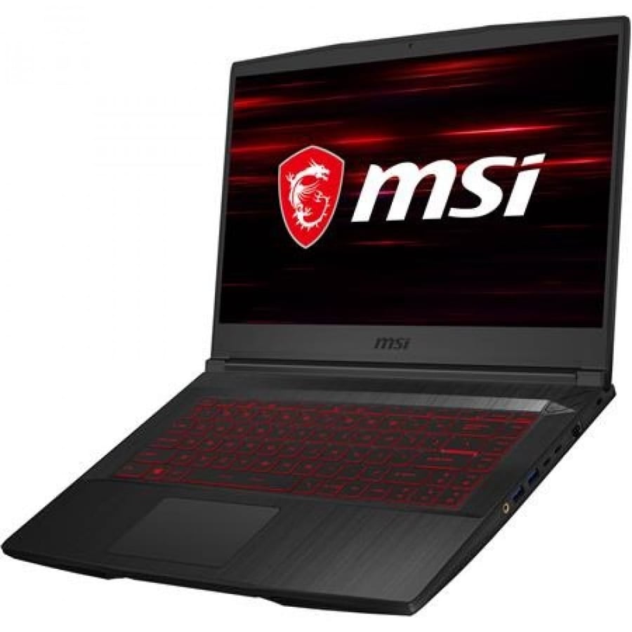 MSI GF65 THIN 9SEXR-838 15.6" Full HD 144Hz Gaming Notebook Computer, Intel Core i7-9750H 2.6GHz, 8GB RAM, 512GB SSD, NVIDIA GeForce RTX 2060 6GB, Windows 10 Home