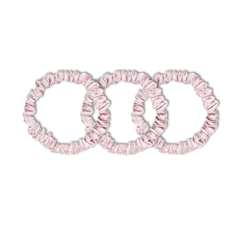ربطات شعر حرير خالص | silk Scrunchies
