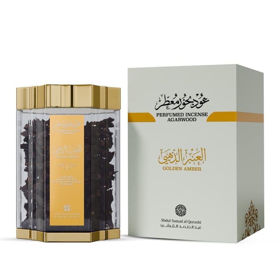Golden Amber Perfumed Oud Incense