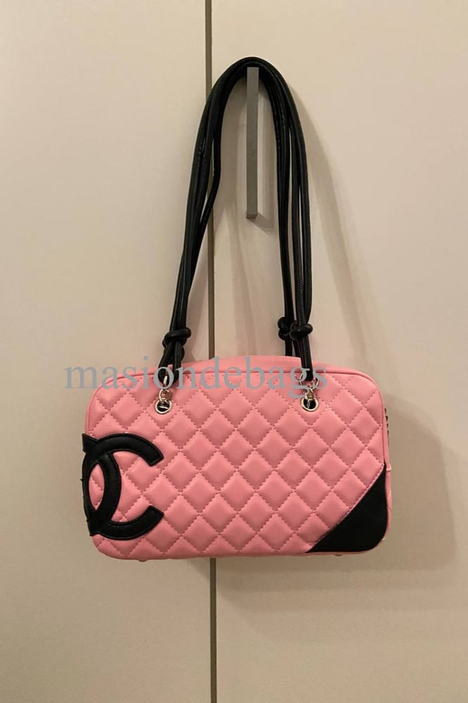 First copy - chanel cambon classic bag in pink