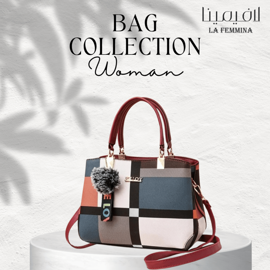 Decorated handbag