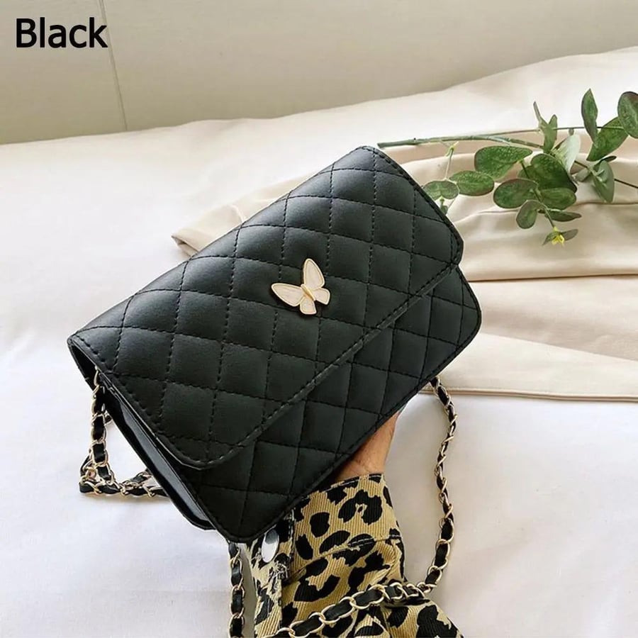 Women's leather shoulder bag