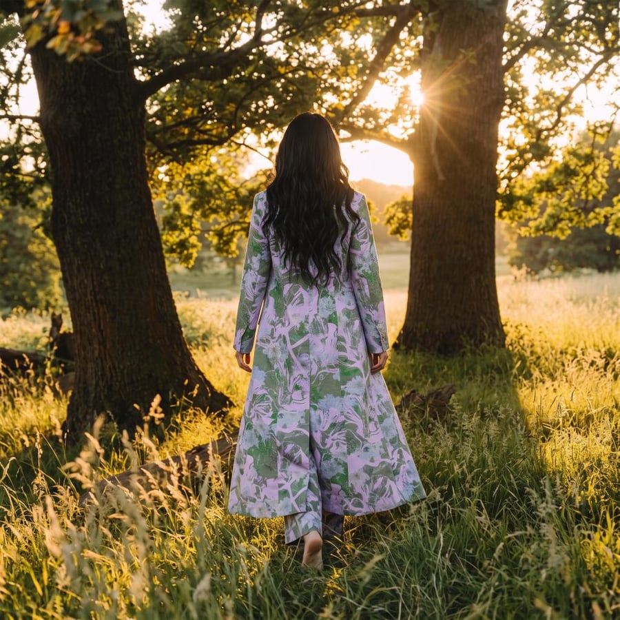 Whispering Paths Coat