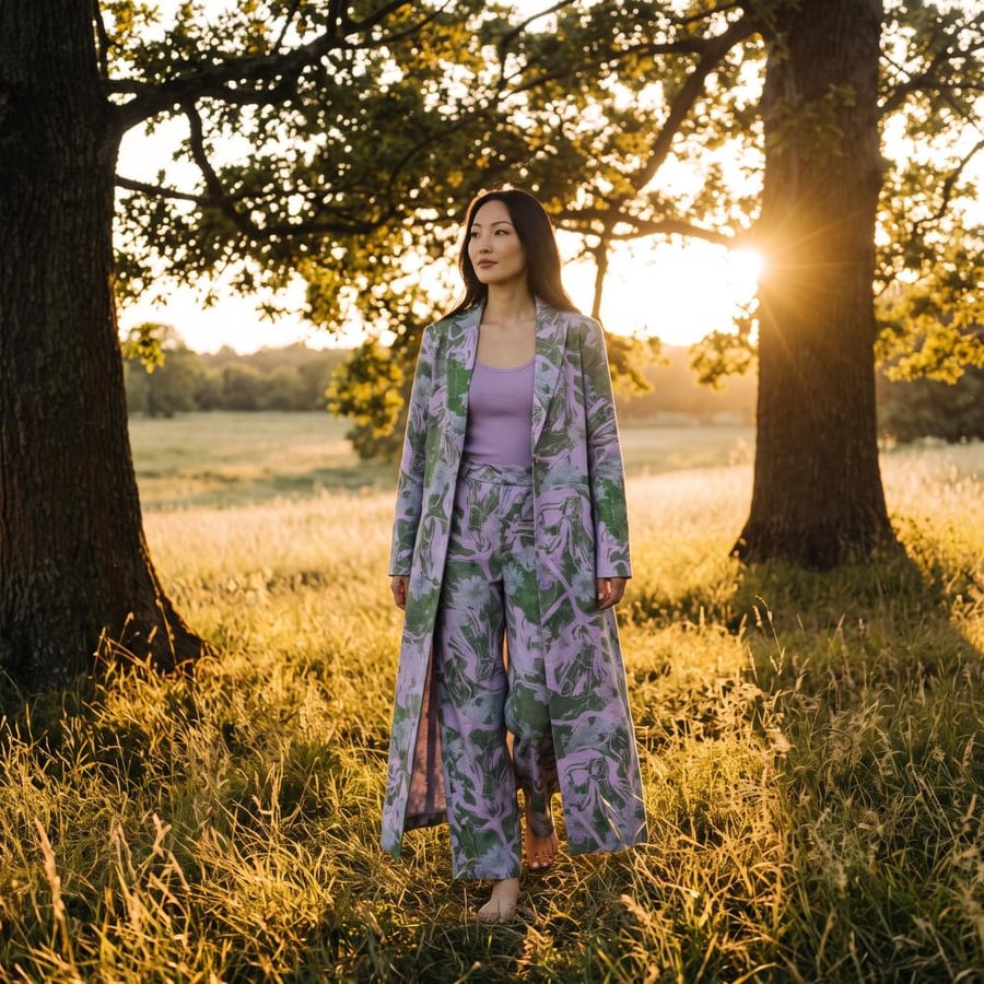 Whispering Paths Coat