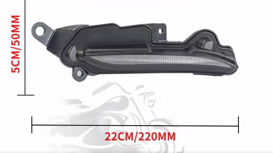 Suzuki 1000RR eyelash set, original replacement