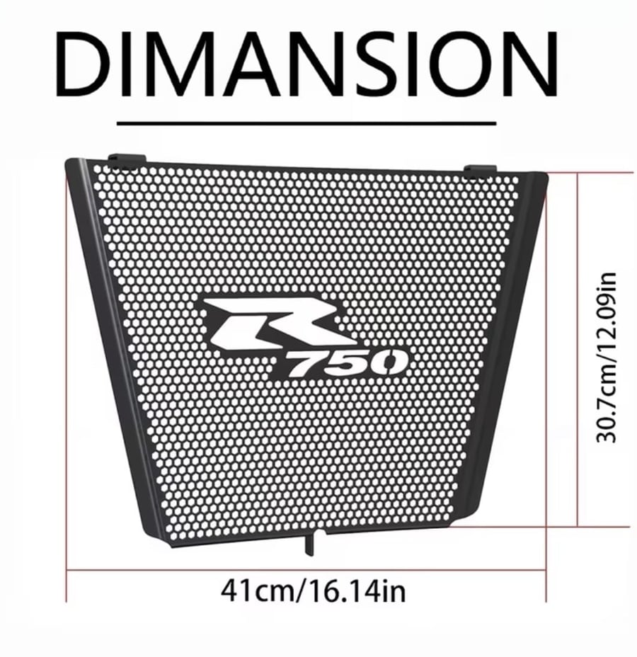 Suzuki radiator protector 750 2006/2026