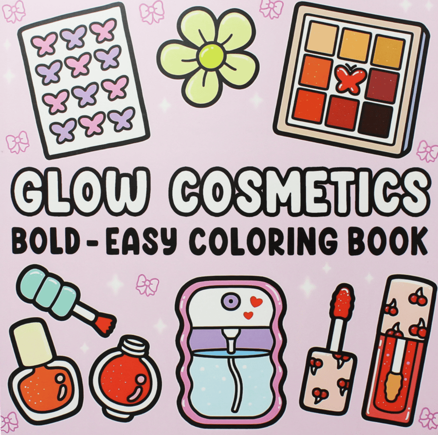كتاب تلوين GLOW COSMETICS