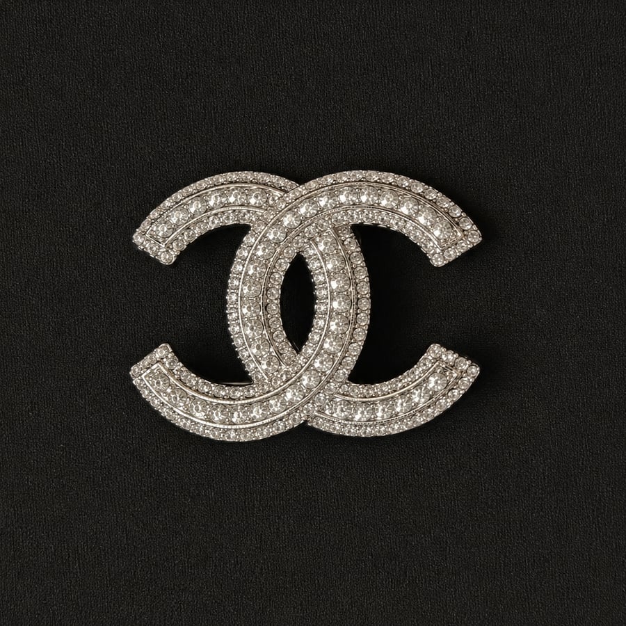 Luxury Interlocking Brooch