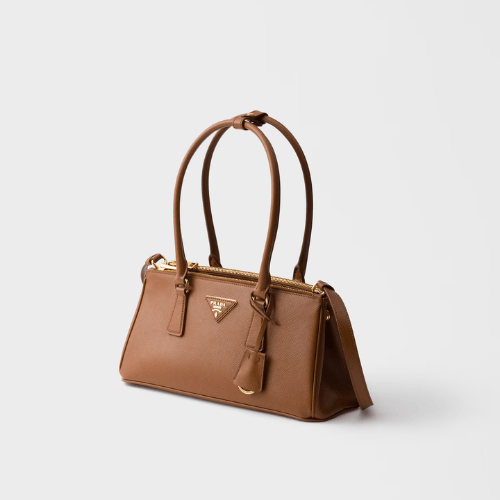 حقيبة Prada Galleria المستطيلة من جلد Saffiano