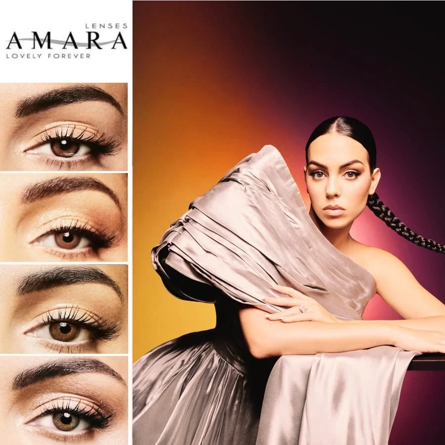 عدسات جورجينا رودريغيز من امارا  - AMARA LENSES Georgina Rodríguez