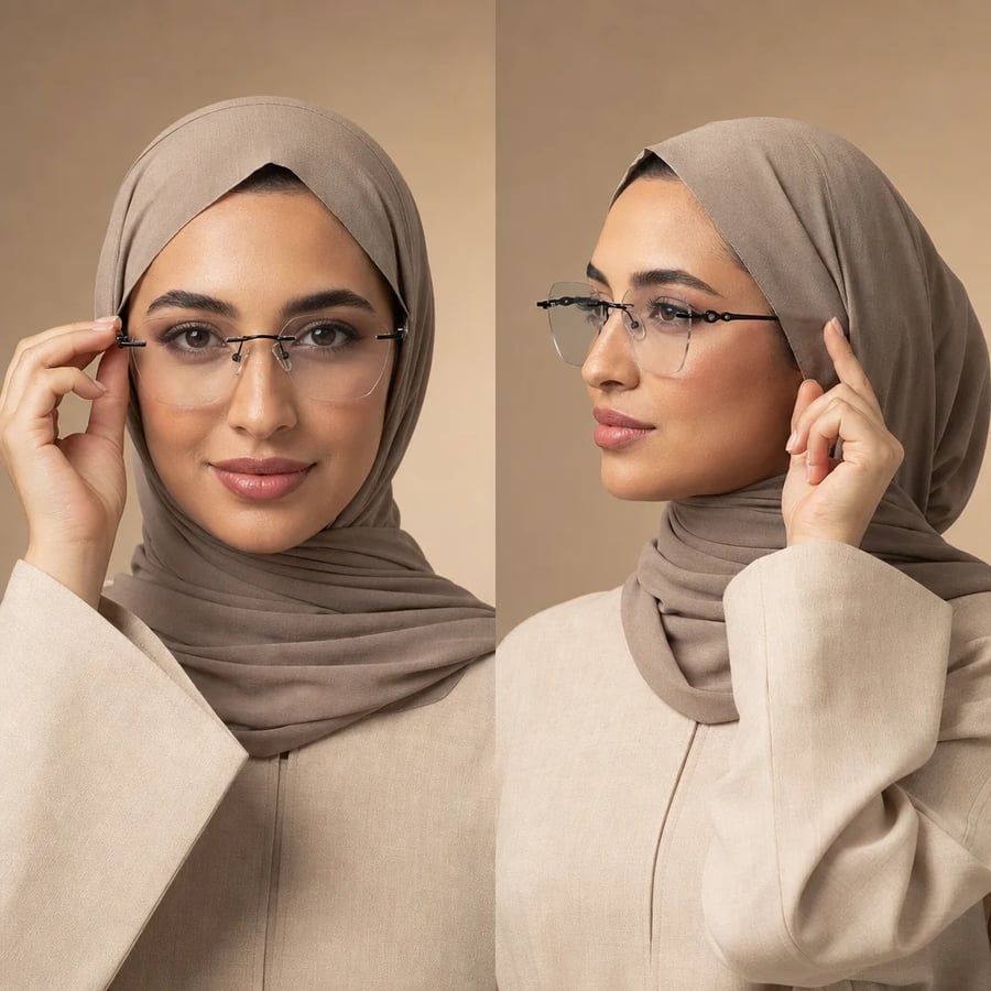 نظارة طبية مع حماية ماركة CRUX موديل CR 34096 C1
