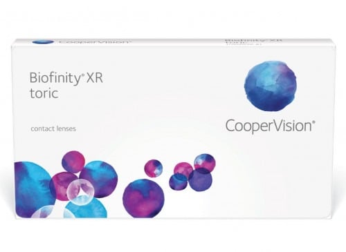 عدسات لاصقة بيوفينيتي  اكس ار Biofinity XR toric الشفافة الشهرية