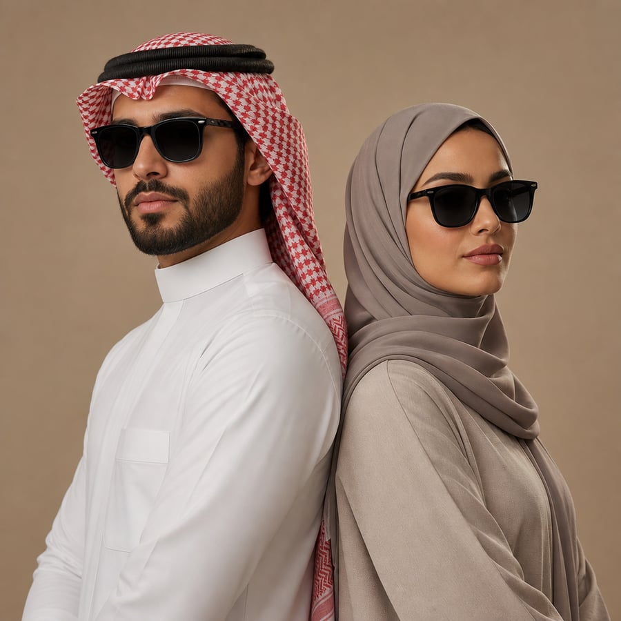 نظارة شمسية ماركة ILLAVENTE موديل LV 9015 C44