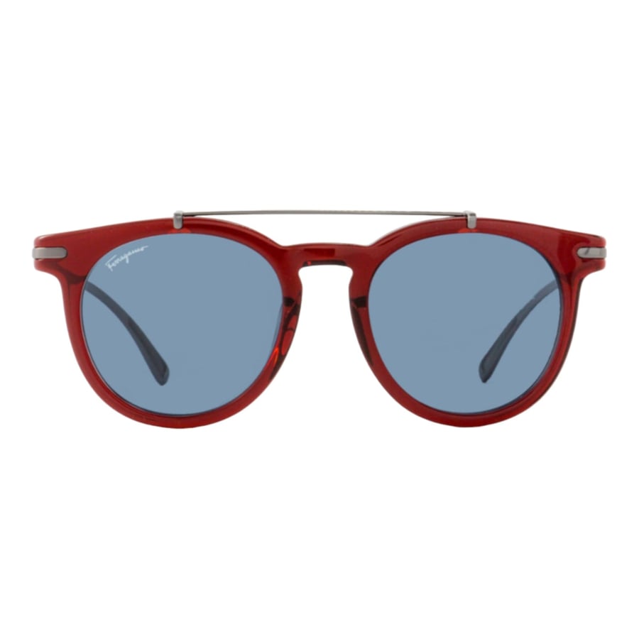 نظارة شمسية دائري من ماركة  Salvadore Ferragamo موديل SF821S
