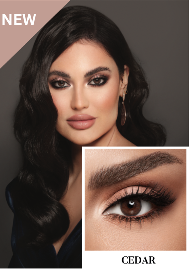 عدسات ديفا الجديدة لون سيدرا - DIVA NEW Colors CEDAR LENSES