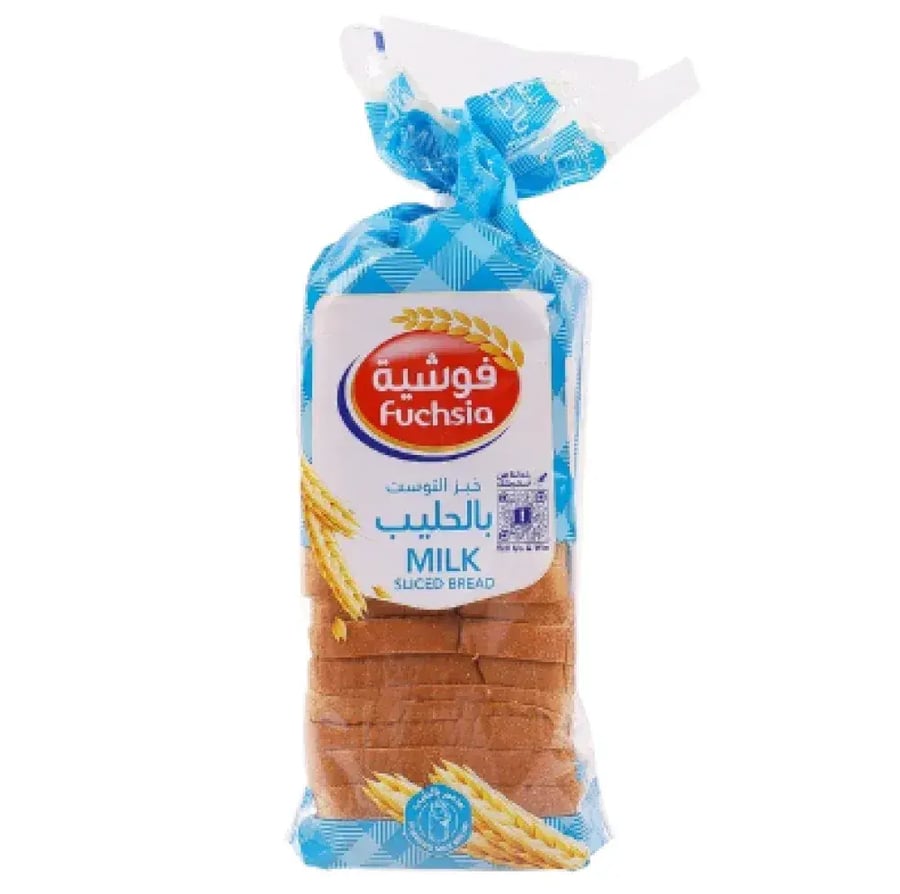 Toast bread Fushia with milk 670g