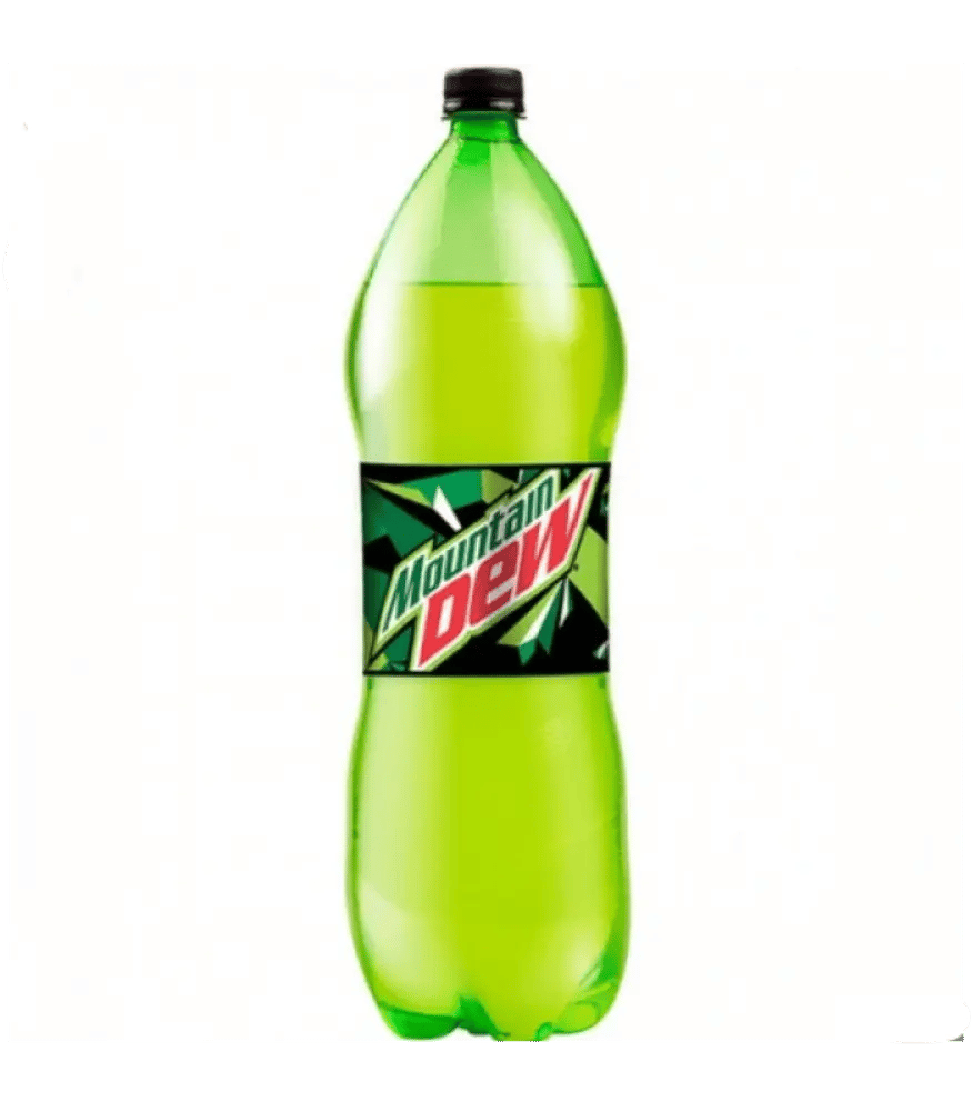 Mountain Dew carbonated drink 2 liters