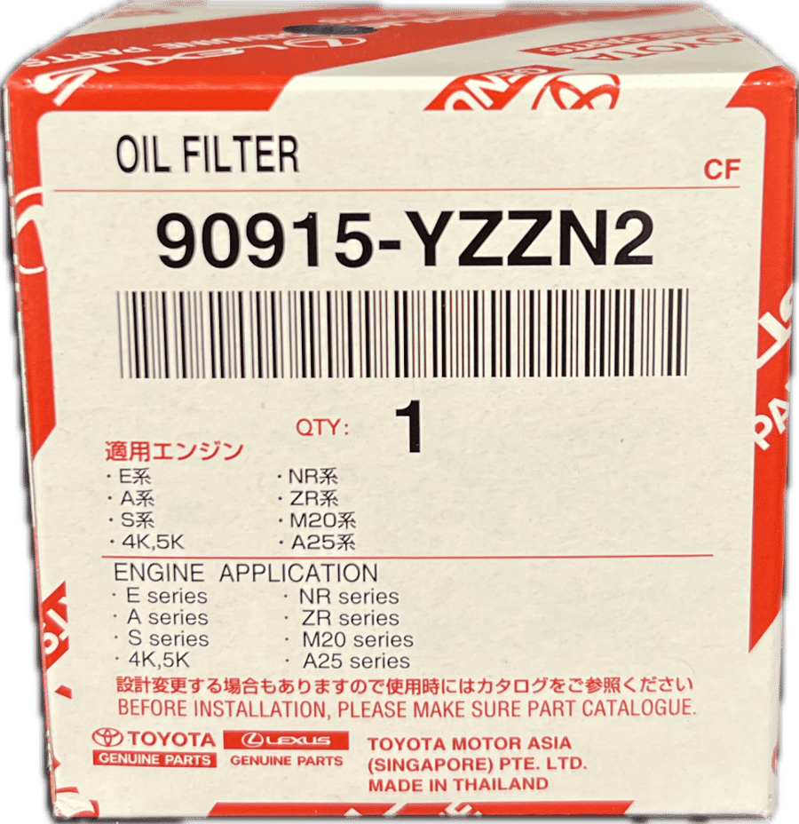 فلتر زيت تويوتا Toyota 90915-YZZN2