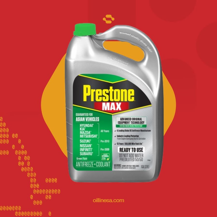 ماء رديتر بريستون ماكس أخضر | Prestone MAX Asian Vehicles