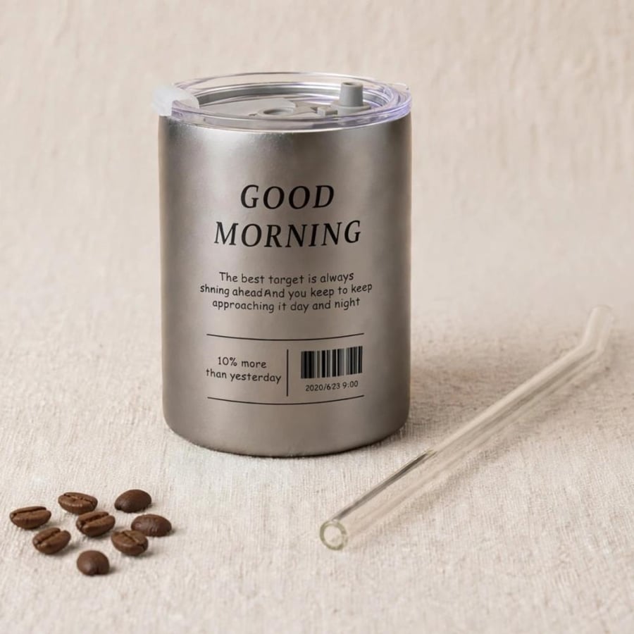 كوب حافظ للحرارة - فضي |  Thermal Tumbler -Silver