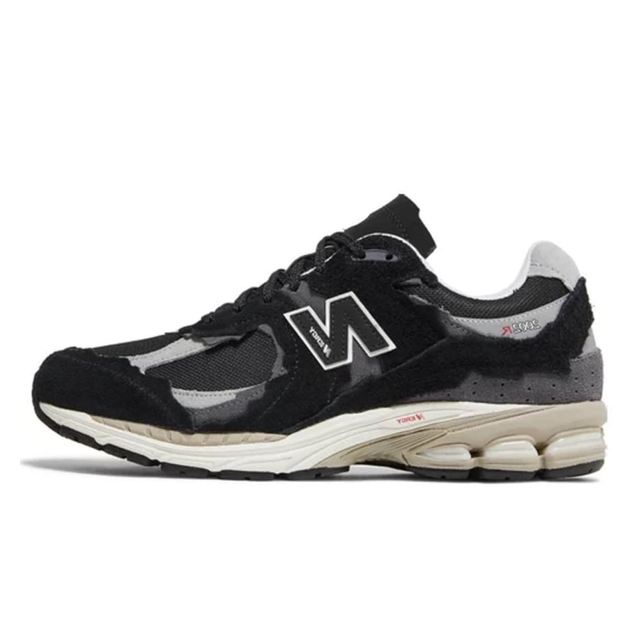 حذاء | New Balance 2002R Black Grey Distressed