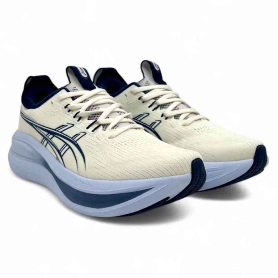 حذاء | ASICS GEL-NIMBUS 28 Cream Navy Blue