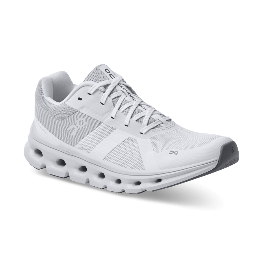 حذاء | ON Cloudrunner White Light Grey
