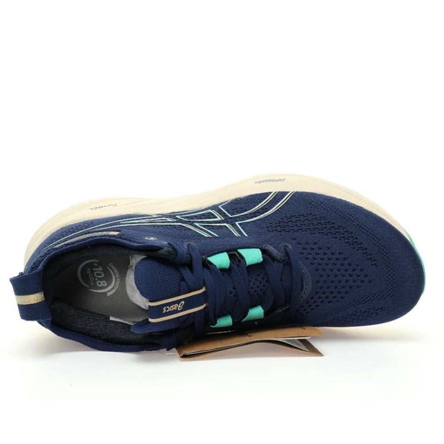 حذاء ASICS GEL-NIMBUS 26 – إصدار SAPPHIRE/LIGHT BLUE المميز