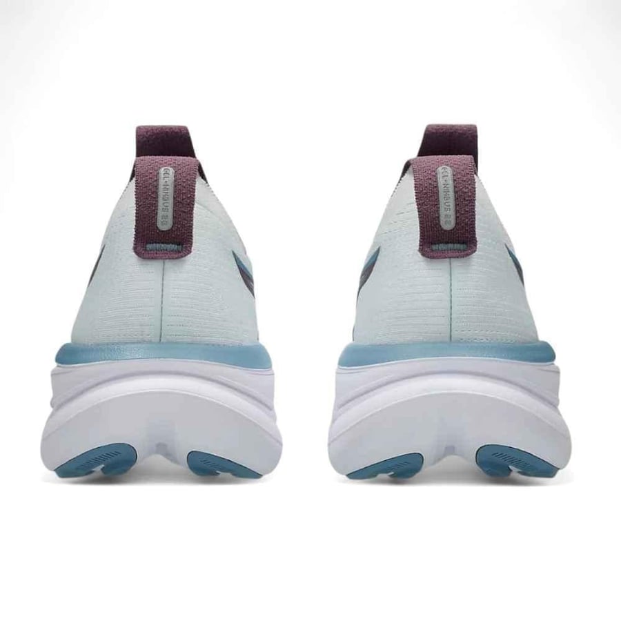 حذاء | ASICS GEL-NIMBUS 28 White Burgundy Blue