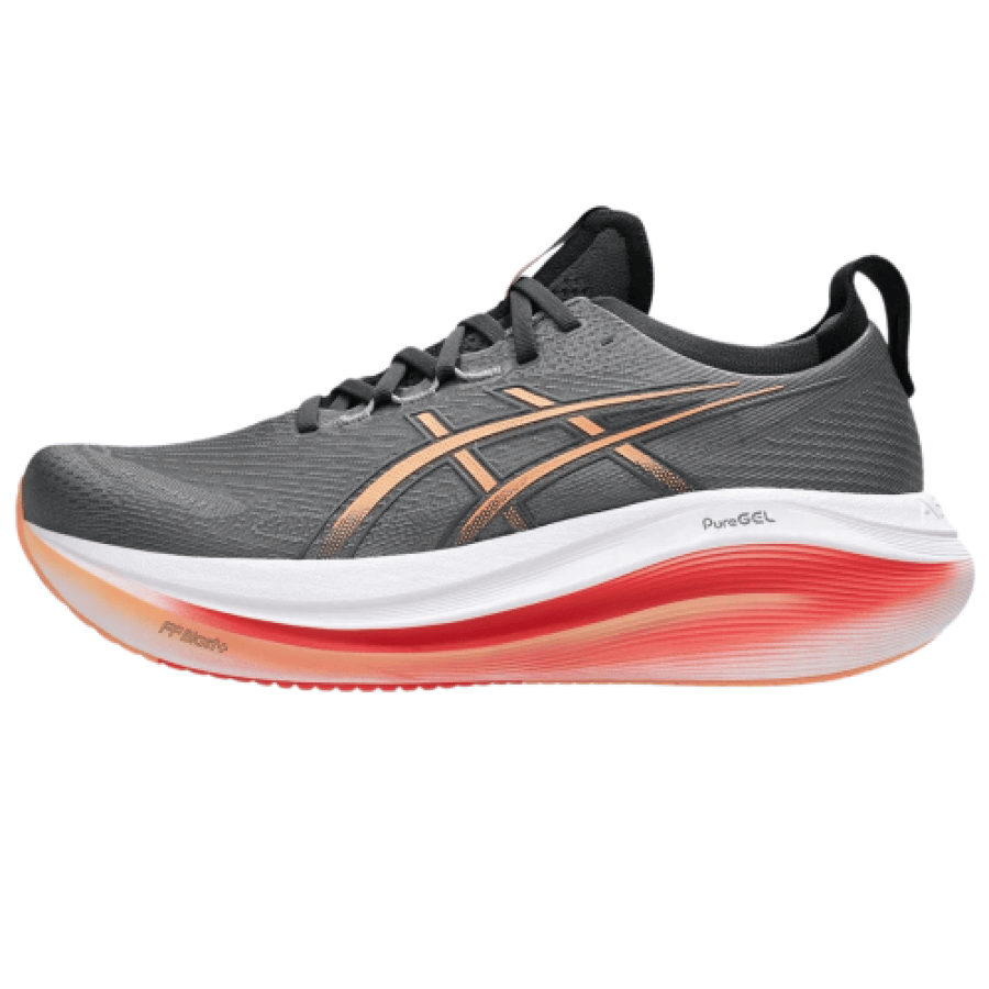 حذاء | ASICS GEL-NIMBUS 27 Graphite Grey Sunset Orange