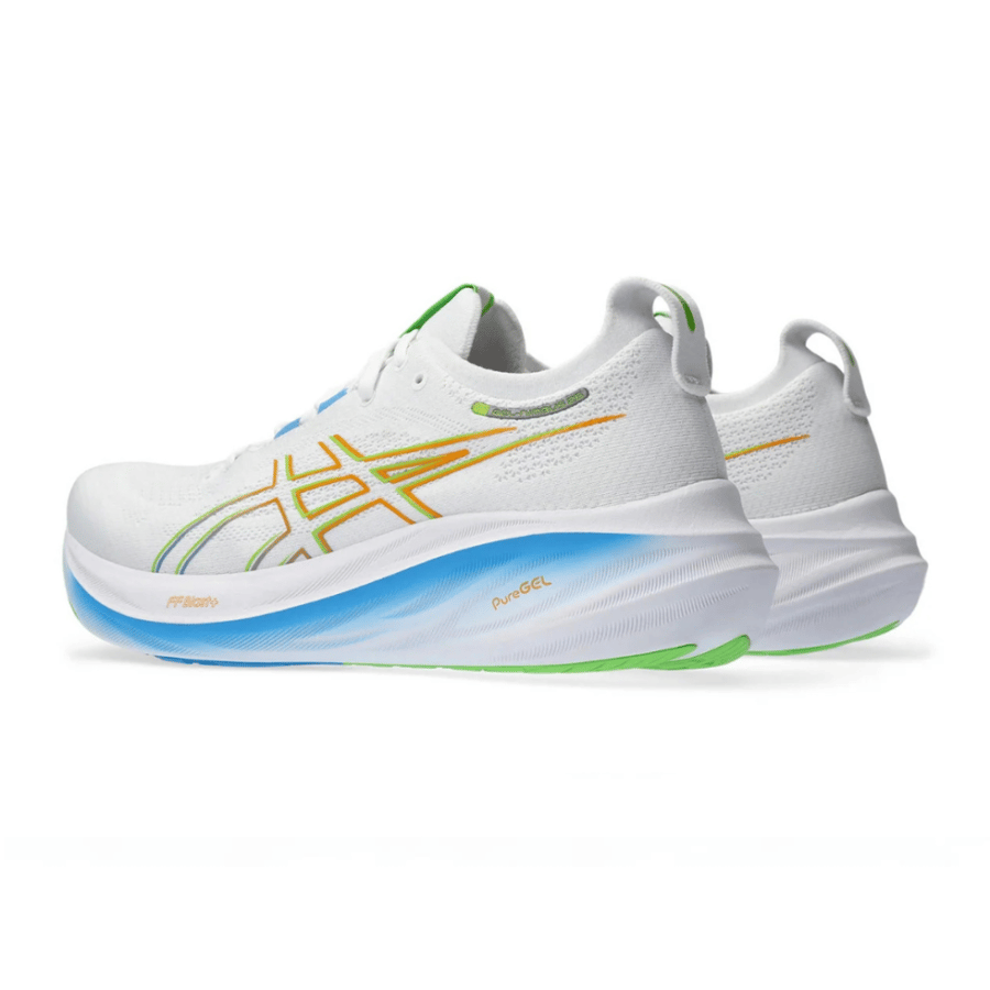 حذاء | ASICS GEL-NIMBUS 26 White Sky Blue Lime