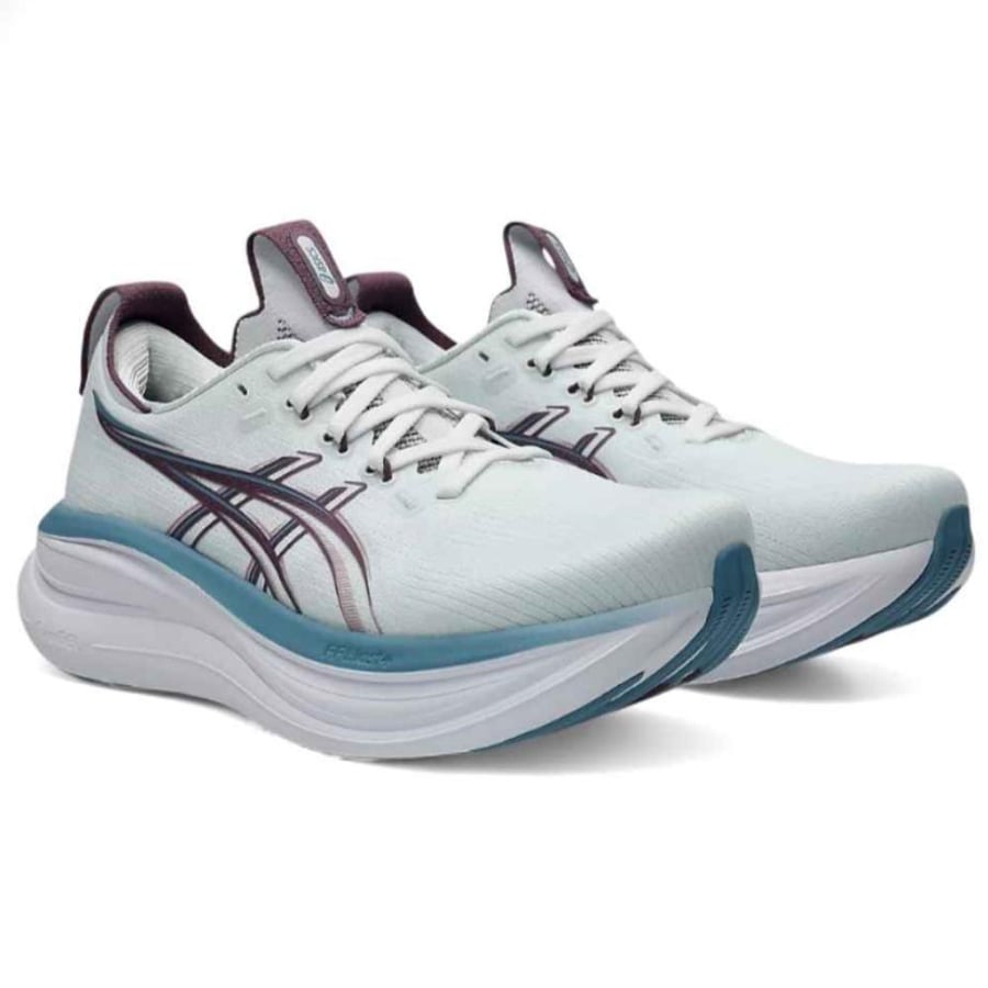 حذاء | ASICS GEL-NIMBUS 28 White Burgundy Blue