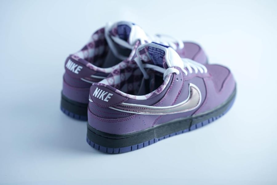 حذاء Nike SB Dunk بنفسجي بتفاصيل جريئة ولمسة شبابية فريدة