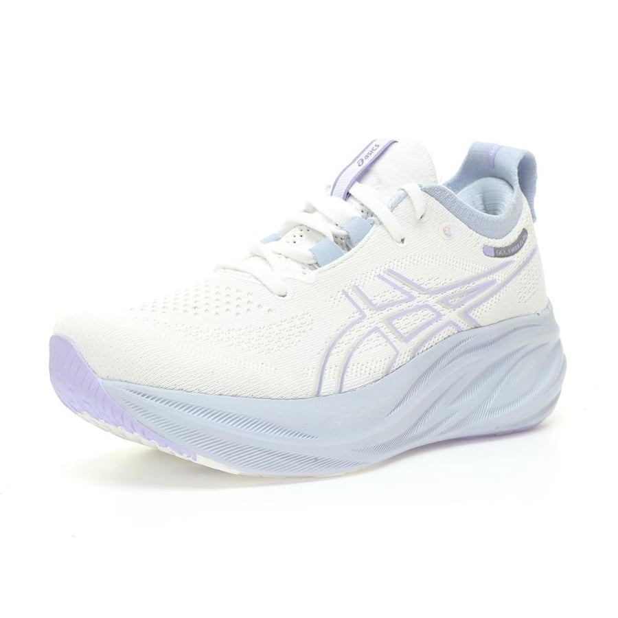 حذاء ASICS GEL-NIMBUS 26 – إصدار White/White النقي