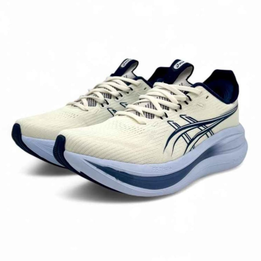 حذاء | ASICS GEL-NIMBUS 28 Cream Navy Blue