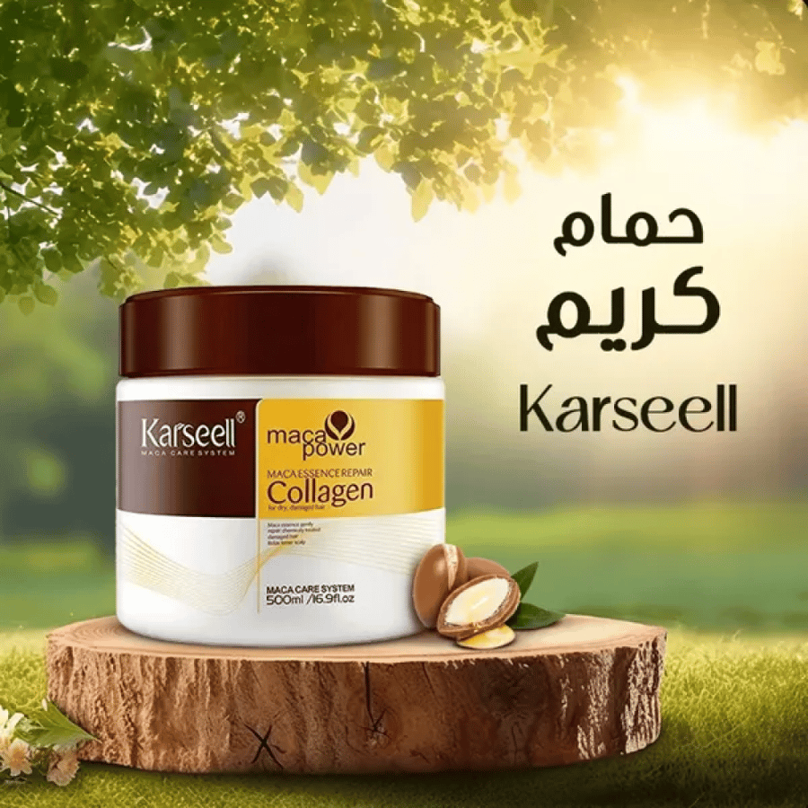 عرض شامبو صبغة الشعر مع مشط للتوزيع للرجال والنساء - بني بندقي+ ماسك الشعر هدية