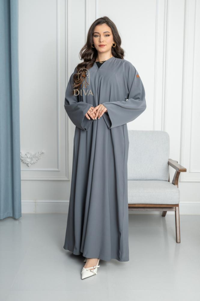 عبايه رمادي