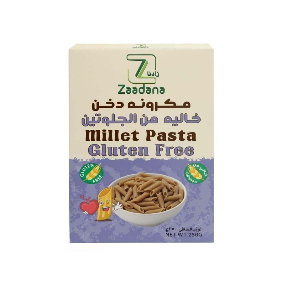 مكرونة دخن خالية من الجلوتين