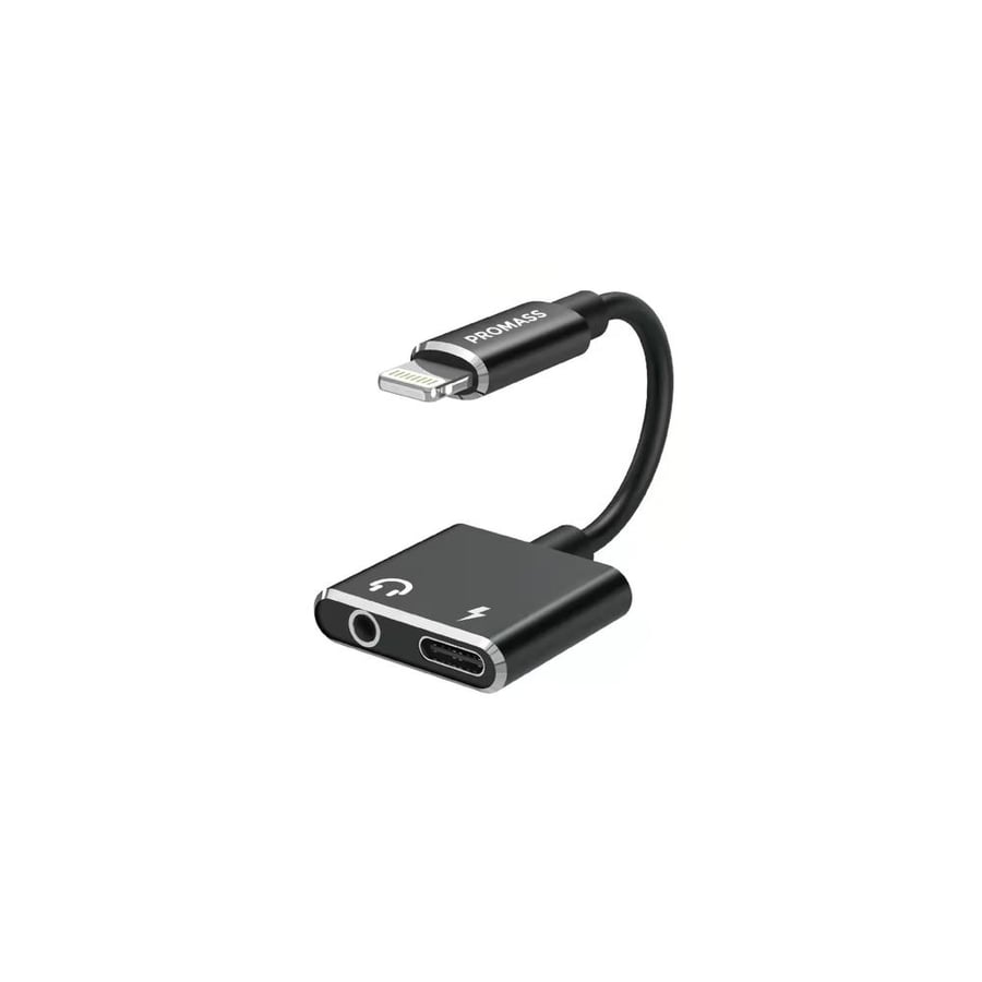 محول مخرجين من LIGHTNING  الى LIGHTNING + AUX5 - من ماركة PROMASS