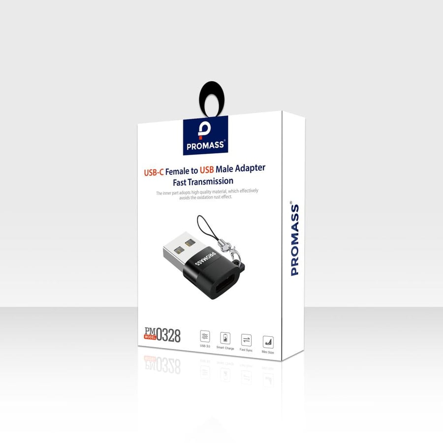 محول من USB  الى  تايب سي TYPE-C  - من ماركة PROMASS