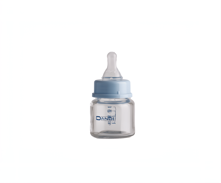 Concave glass feeding bottle 40 ml