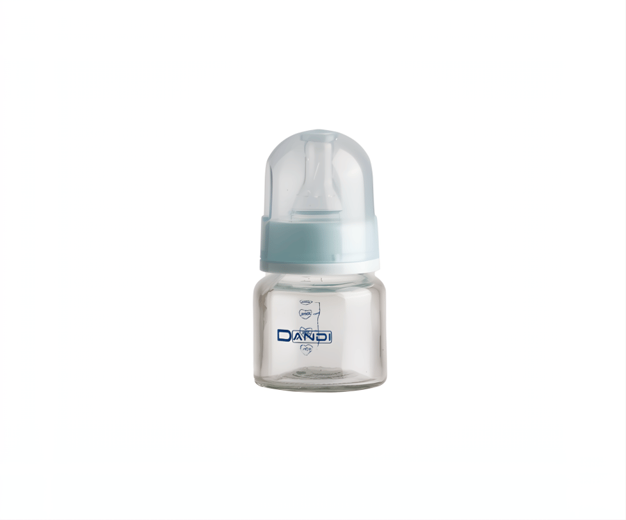 Concave glass feeding bottle 40 ml