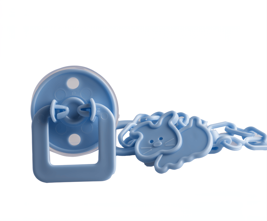 Pacifier with cover and chain