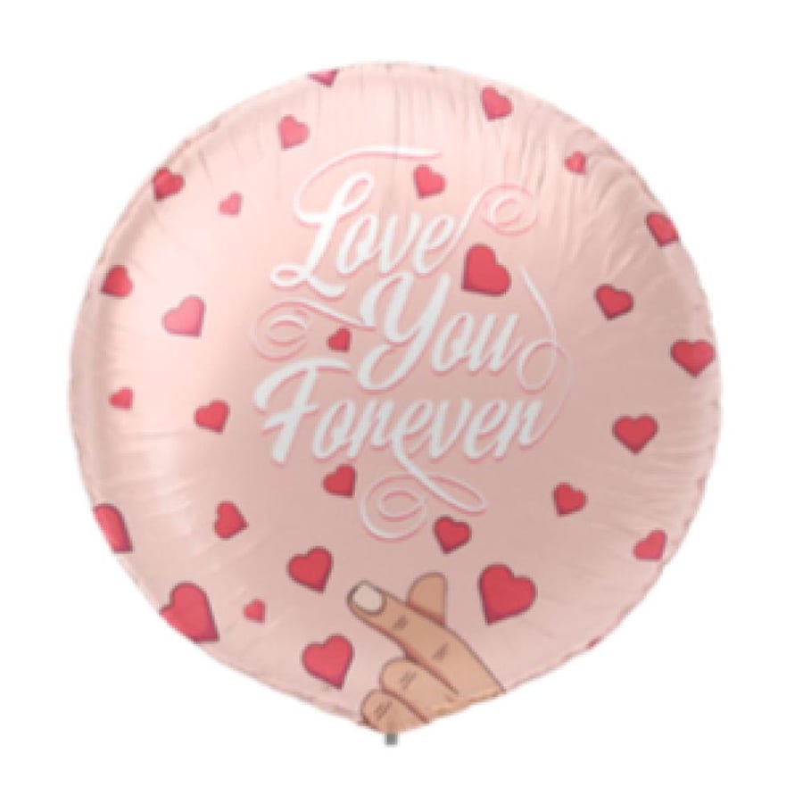 بالون قصدير love you forever