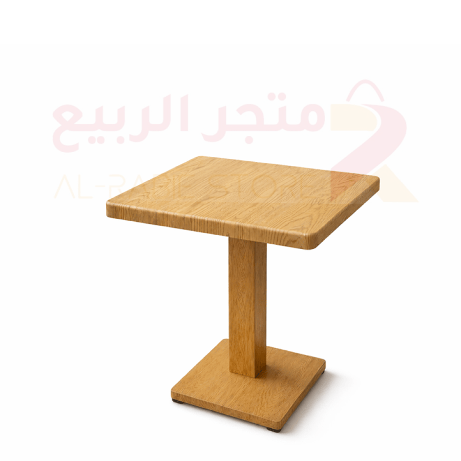 طاولة خدمة (ضيافة) مفرد خشب بيج رقم LZ60FQ