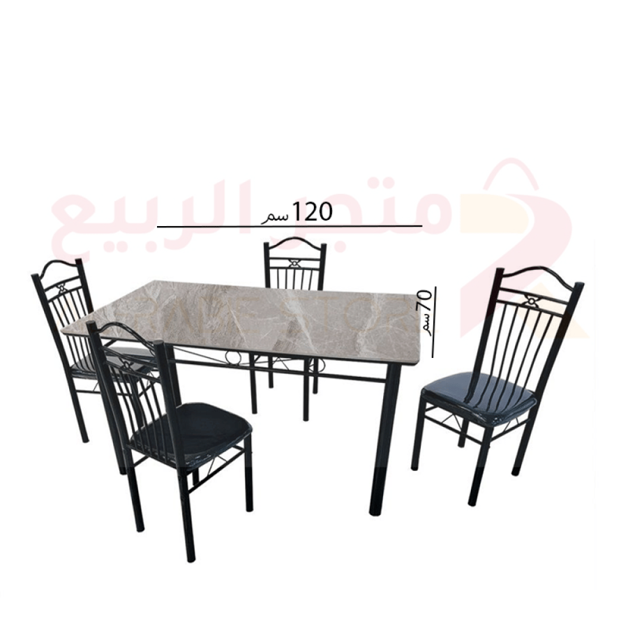 طاولة طعام سيراميك 4كراسي رقم SHD-10