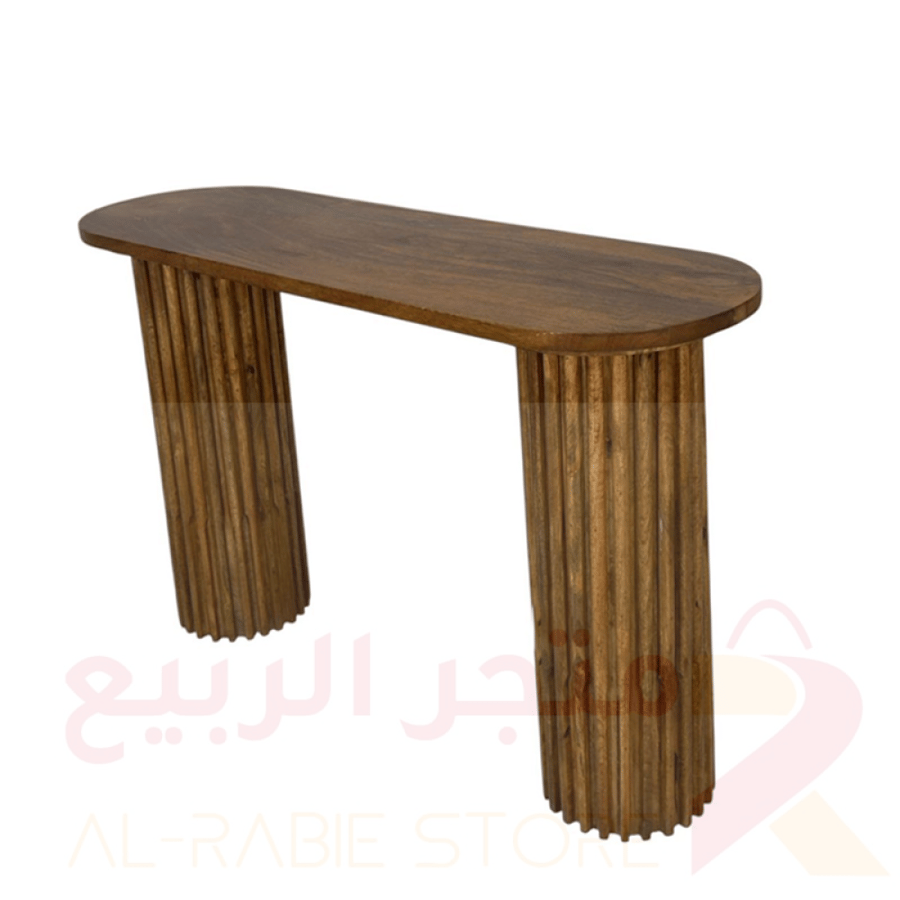 كونسول خشب طبيعي هندي رقم SFX10621